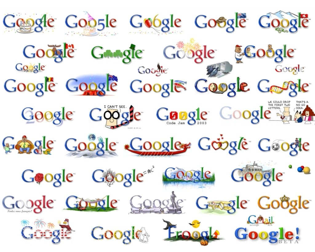 google logos