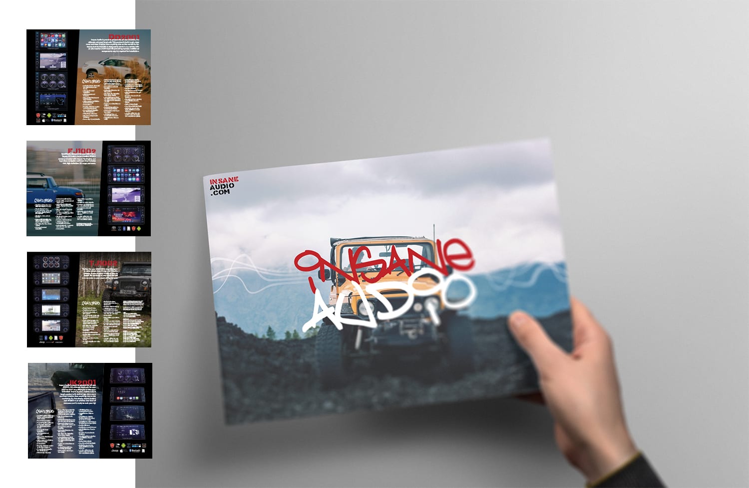 Creative 7 Designs Booklet Design: Insane Audio