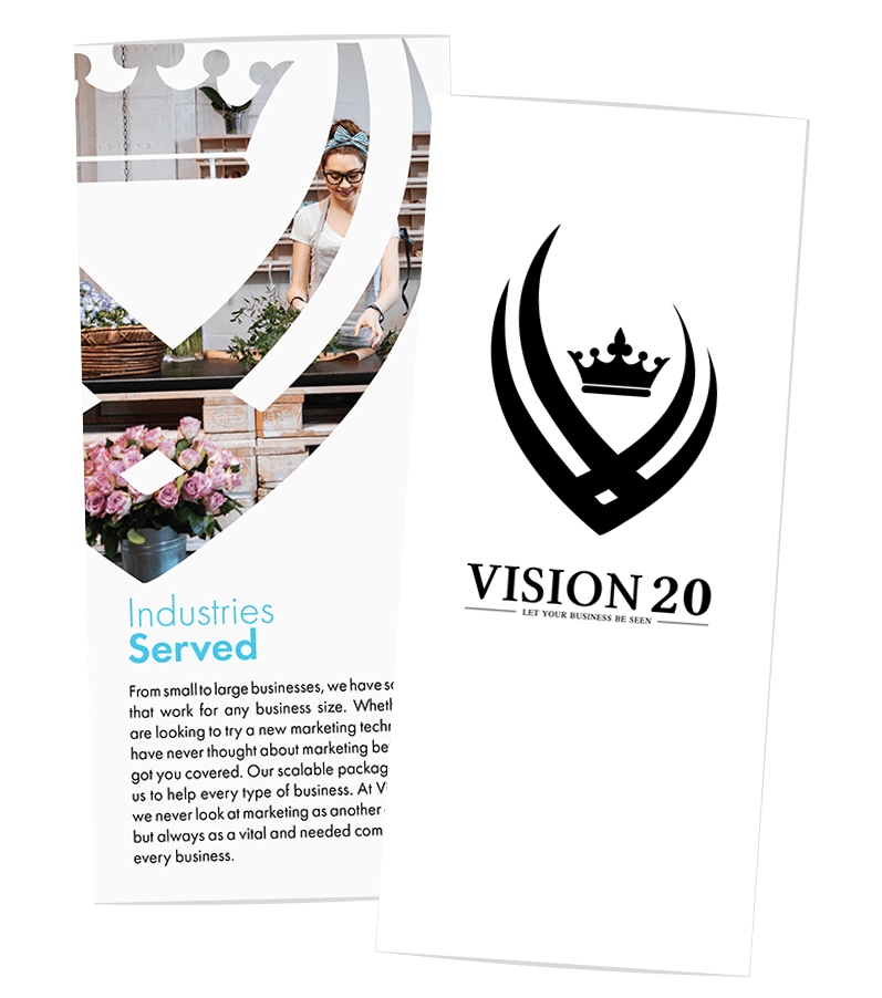 Creative 7 Designs Trifold Design: Vision 20