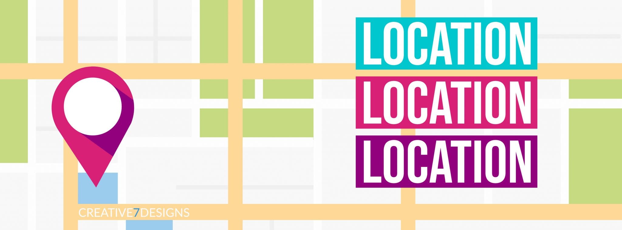 images with map and colorful graphics